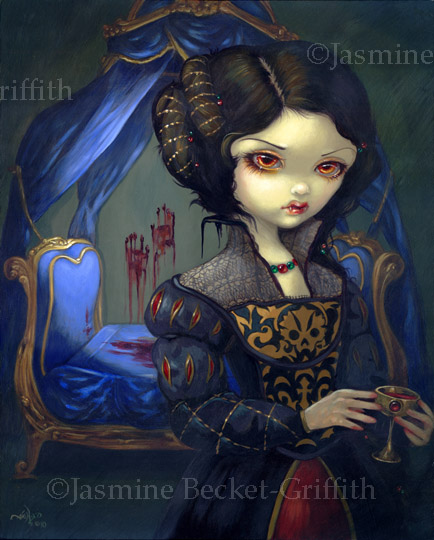 Vampiri Bellissimo Letto a beautiful 8x10 fantasy print